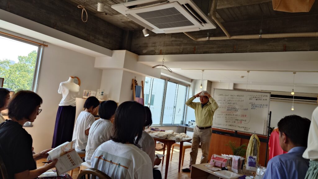 TAKEFU相田社長のお話会2026決まりました。写真は去年の様子。なにやら楽しそう。